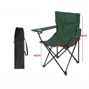 Fauteuil pliant portable d'extérieur en tissu Oxford et métal <span class=keywords><strong>pour</strong></span> la pêche, la plage, le camping, les pique-niques – Chaise <span class=keywords><strong>de</strong></span> plage pliable, équipement <span class=keywords><strong>de</strong></span> loisirs - Product Image 5