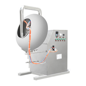 Máquina automática de recubrimiento de dulces de acero inoxidable SPK-1000 para cacahuetes, almendras, azúcar, chocolate, frutos secos y frutas. Condición: Nuevo. - Product Image 3