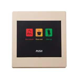 Wall Switches And Sockets Electrical Pc "DON'T DISTURB" & "MAKE UP ROOM" & "WAIT AMOMENT" Indicator Bell Switch