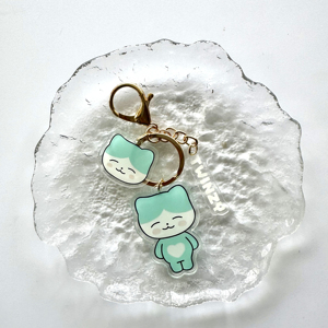 พวงกุญแจการ์ตูน KPOP <span class=keywords><strong>ITZY</strong></span> Twinzy ยีจี เลีย รยจิน ชาเรียง ยูนา จี้อะคริลิคน่ารัก KKengEE LiLi RyuJJi - Product Image 6