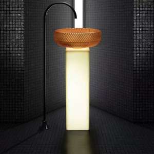 <span class=keywords><strong>Lavabo</strong></span> de Lujo para Hotel, Diseño Multicolor de <span class=keywords><strong>Cristal</strong></span>, <span class=keywords><strong>Lavabo</strong></span> de Sobremesa para Baño, Uso Doméstico y Comercial - Product Image 5