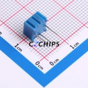 Resistencia Ajustable/Potenciómetro 3362P-1-102LF, Componente de Orificio Pasante (THT)-3P, Resistencia de 7x6.8mm, 1kOhm, 10%, 500mW, 250ppm ℃ - Product Image 2