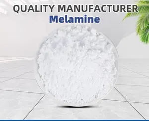 Numéro CAS 108 Mélamine 25kg en sac 99.8% fonctionnant en poudre blanche cristalline prix usine ventes professionnelles d'usine d'amine