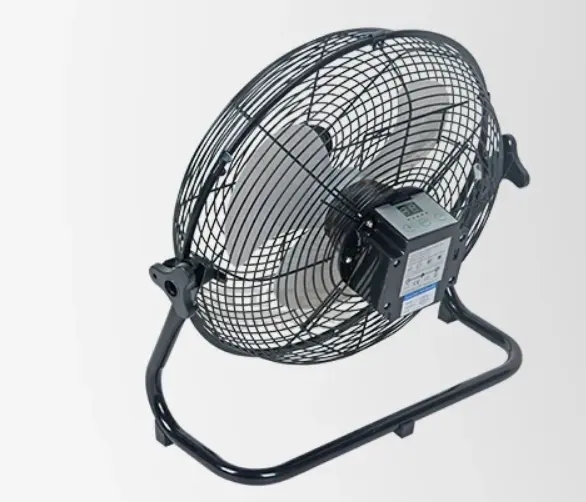 Commercial Portable Solar Fan Industrial Vertical Floor Fan Air Cooling Exhaust Fan