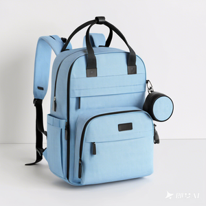 Sac à langer pour bébé avec moustiquaire, berceau de voyage portable avec matelas à langer imperméable pour garçons et filles, échantillon gratuit - Product Image 6