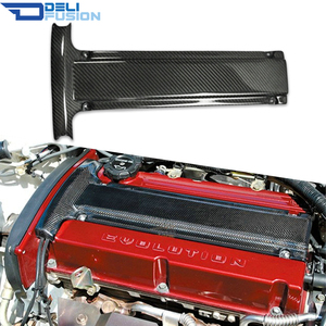 Cache-bougie en fibre de carbone pour moteur 4G63 Mitsubishi Lancer EVO 4-8 (1996-2005) – Pièce de modification automobile - Product Image 1