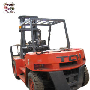 Chariot élévateur TCM FD70 d'origine fabriqué au Japon, chariot élévateur diesel de 7 tonnes pas cher pour entrepôt, prix bas - Product Image 1