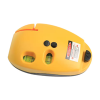 Niveau laser infrarouge vert haute précision à angle droit, type souris, outil de quincaillerie de mise à la terre pour le bricolage, la décoration et le câblage CE