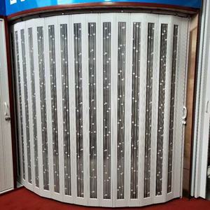 Cloison amovible intérieure, portes coulissantes pliantes en verre pour séparateur de pièce - Product Image 3