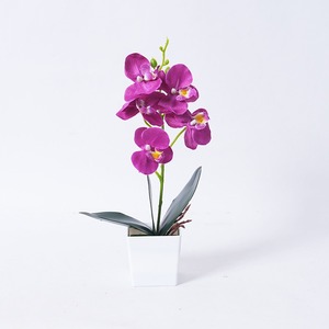 Home Decoration <strong>Artificial</strong> Flowers, <strong>Potted</strong> <strong>Orchids</strong>, Indoor Tabletop Small Ornaments and Bonsai - Product Image 5