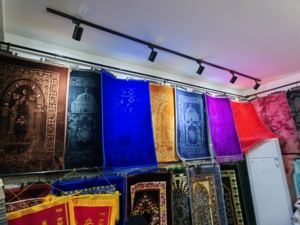 Bancy marche islamico turco tappeti da preghiera tappeto da preghiera tappetino islamico da viaggio - Product Image 5