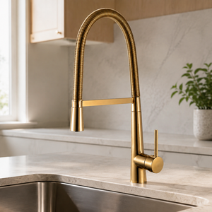 Grifo <span class=keywords><strong>de</strong></span> <span class=keywords><strong>Cocina</strong></span> Extraíble <span class=keywords><strong>de</strong></span> Acero Inoxidable <span class=keywords><strong>de</strong></span> Alta Calidad - Grifo <span class=keywords><strong>de</strong></span> Agua Fría Individual <span class=keywords><strong>de</strong></span> Acero Inoxidable 304 Flexible - Product Image 2
