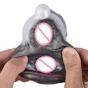 YOCY Fantasy Masturbateurs masculins réalistes, Godet de masturbation double canal en forme de vache, Jouet sexuel anal et vaginal pour adultes 18+ - Product Image 4