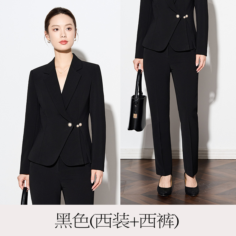 Black suit pants