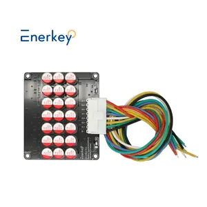Enerkey OEM 5A 24v 36v 48v 100a 200aBmsアクティブバランス5S 6S 7Sリチウムイオン/Lifepo4/LTOバッテリーコンデンサイコライザー