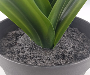 Plantes en <span class=keywords><strong>pot</strong></span> à feuilles plates Plante verte artificielle Salon Bonsaï Ornements Paysages Plantes en <span class=keywords><strong>pot</strong></span> à feuilles plates artificielles - Product Image 6