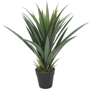 Hot Selling Nep Decoratieve Planten Kunstmatige Agave Ingemaakte Boom Voor Huis Of Kantoor Decoreren