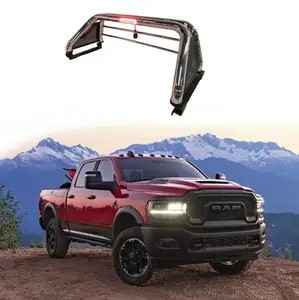 High Quality Offroad Parts Iron Roll Bar Replacement Sport Bar For ranger Black Roll Bars For ram 1500