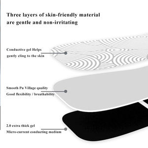 Dispositivo de terapia de unidad <span class=keywords><strong>TENS</strong></span> inalámbrico para el cuerpo, alivio del dolor y masaje de cuello, espalda, cintura, piernas para spa de pies, novedad - Product Image 3