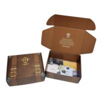 Pegatinas Adhesivas Cosméticas Ecológicas de Lujo, Resistentes al Agua, Reciclables, Fuertes, Personalizables, con Relieve, Carpetas de Cartón Corrugado