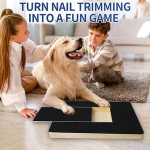 JQ Foldable Adjustable Dog <strong>Scratch</strong> <strong>Pad</strong> Dog <strong>Scratch</strong> Board Double Sided Dog Nail Scraper <strong>Pad</strong> for Clippers Alternative - Product Image 6