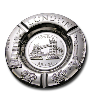 Cenicero de Metal de Nuevo Diseño, Recuerdo Turístico de la Ciudad, Regalo Promocional - Product Image 3