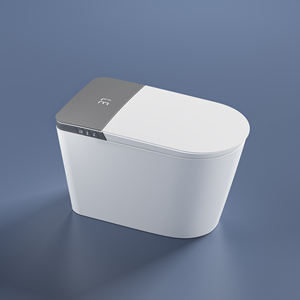 مرحاض ذكي فاخر بالجملة مع شطاف، أدوات صحية، شطاف يعمل بحساس القدم، مقعد مدفأ، شطف تلقائي فوري بالتدوير - Product Image 5