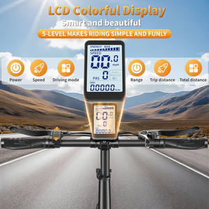 Bicicleta eléctrica plegable de 20'' con llantas gruesas a precio de fábrica - Product Image 4