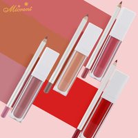Tubes de brillant à lèvres personnalisés avec marque privée hydratante à paillettes Rouge à lèvres mat pour les cosmétiques Vendeur de brillant à lèvres transparent