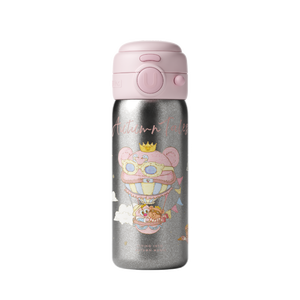 Uoohalittles Xách Tay Thép Không Gỉ Cốc Tinh Khiết Titan Chân Không Phích Cup Cho Học Sinh Tiểu Học Và Trẻ Em - Product Image 3