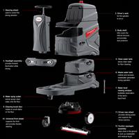 Mesin Scrubber V8 V9 - Mesin Scrubber Otomatis untuk Gudang