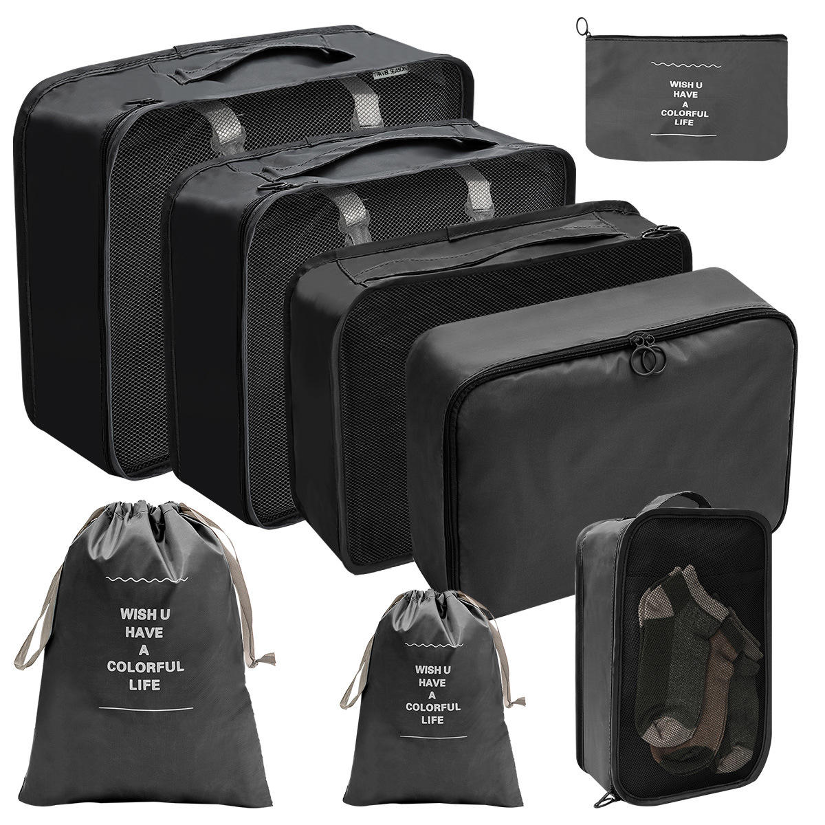 SKU-04-Ensemble huit pièces noir