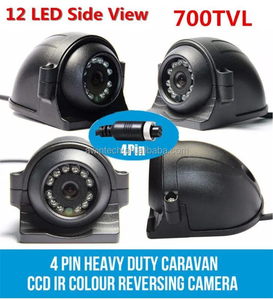 4 pin Heavy Duty 12-24V <span class=keywords><strong>CCD</strong></span> Side View <span class=keywords><strong>Color</strong></span> máy ảnh 10 <span class=keywords><strong>IR</strong></span> LED IP68 cho xe tải xe buýt - Product Image 3