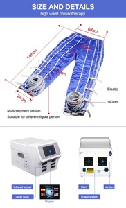 เครื่องกระตุ้นระบบน้ำเหลืองและลดสัดส่วนด้วยแรงดันอากาศ รุ่นใหม่ ปี 2024 สำหรับมืออาชีพ เพื่อลดน้ำหนักและดีท็อกซ์ - Product Image 6