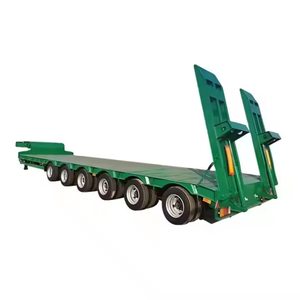 Semirremolque de Plataforma Baja para Excavadora de 80 Toneladas, Remolques de Camión de Alta Calidad - Product Image 5