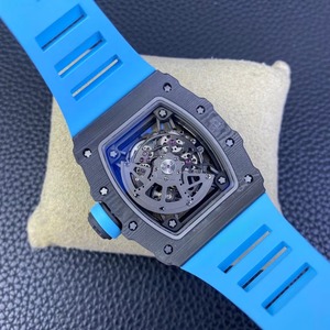 Montre de luxe pour homme en fibre de carbone, sportive, à mouvement mécanique intégré, lumineuse, étanche, pour affaires - Product Image 4