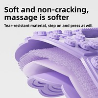 Tapis de massage des pieds en PVC gonflable magnétique, portable, léger et durable, 140 points d'acupuncture, débloque les méridiens