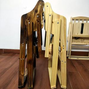 Seggiolone per Bambini in <span class=keywords><strong>Legno</strong></span> Naturale, Ecologico, Ergonomico, Pieghevole e Portatile, per Casa e Ristorante - Product Image 3