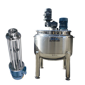 Homogénéisateur émulsifiant à cisaillement élevé, cuve de mélange sous vide pour crème contour des <span class=keywords><strong>yeux</strong></span>, machine de fabrication de gel <span class=keywords><strong>masque</strong></span>, mélangeur chauffant pour cosmétiques - Product Image 4