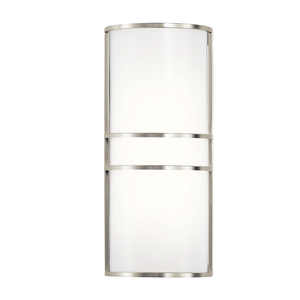 <span class=keywords><strong>Gu24</strong></span> ổ cắm bằng đồng tường sconce khách sạn chải Nickel kết thúc Tường Đèn ánh sáng với Frosted Acrylic Chụp đèn - Product Image 3
