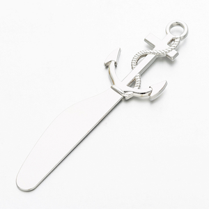 Cuchillo para Queso de Metal Estilo Marino, Cortador de Pizza con Forma de Ancla de Barco y Esparcidor de Mantequilla, Recuerdos de Boda con Caja de Regalo - Product Image 4