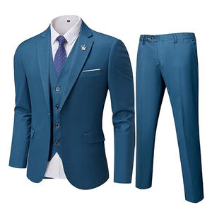 <span class=keywords><strong>Traje</strong></span> <span class=keywords><strong>para</strong></span> hombre, chaqueta Formal informal de 3 piezas, un solo pecho, <span class=keywords><strong>Color</strong></span> sólido, negocios, boda, <span class=keywords><strong>novio</strong></span>, graduación, Herren Anzug, trajes <span class=keywords><strong>para</strong></span> hombre - Product Image 2