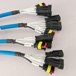 أسلاك توصيل بحرية مخصصة من النايلون/PBT بتصنيف IP66 مع موصلات JST PH 2.0 مم وVH 3.96 مم لوحدات الإدخال/الإخراج البحرية، إنتاج مخصص - Product Image 2