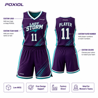 Uniformes de Baloncesto Reversibles Personalizados para Mujer, Canadá, Transpirables, DriFit, Jersey y Pantalones Cortos de Alto Rendimiento que Absorben la Humedad para Escuelas y Clubes