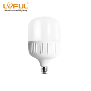 Melhor Venda de Alta Potência 5W 10W 15W 20W 30W 40W 50W 60W T Bulbo E27 B22 AC220V Lâmpada LED Lâmpada Home