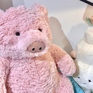 Peluche de Cerdo <span class=keywords><strong>Barnabas</strong></span>, Grande, Rosa, Relleno de Algodón PP, para Jóvenes (15-35 años), Regalo, 31-50cm - Product Image 3