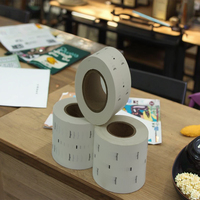 Rouleau de papier kraft de qualité alimentaire enduit de PE avec logo personnalisable, imperméable, respectueux de l'environnement, biodégradable, matériaux recyclés