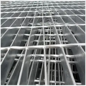 Filipinler'de sıcak daldırma galvanizli 25x5 32x 5 çelik zemin geçit platformu çelik ızgara fiyatları