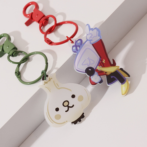 Porte-clés personnalisé Vigreat en acrylique transparent avec liquide et huile, <span class=keywords><strong>shaker</strong></span> rempli, impression UV, anime personnalisé, porte-clés en acrylique à sable mouvant - Product Image 4