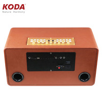 KODA Enceinte Équipement de sonorisation Enceinte amplificateur Enceinte vintage connectée sans fil avec réverbération pour fête à domicile